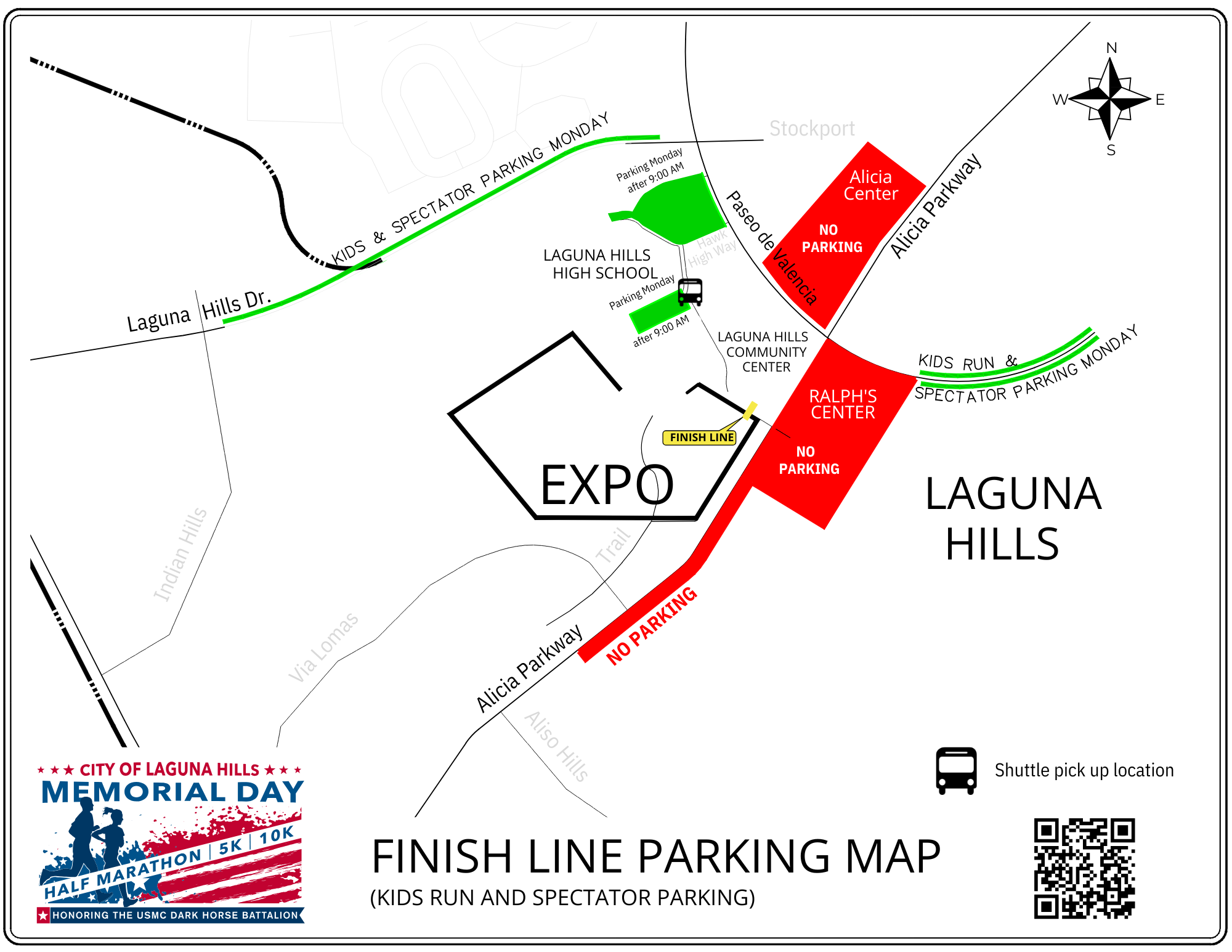 LHMHM Parking Map FinishLine 111121